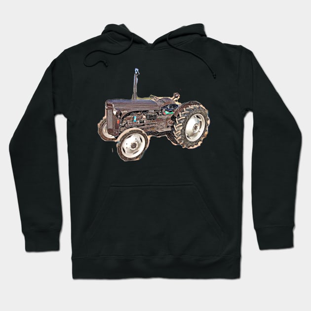 Massey Ferguson Ferguson TEA 20 Hoodie by bywhacky